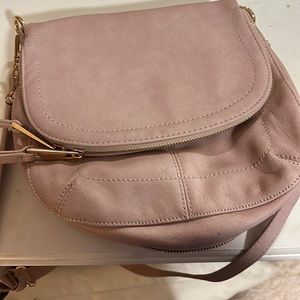 Blush pink purse